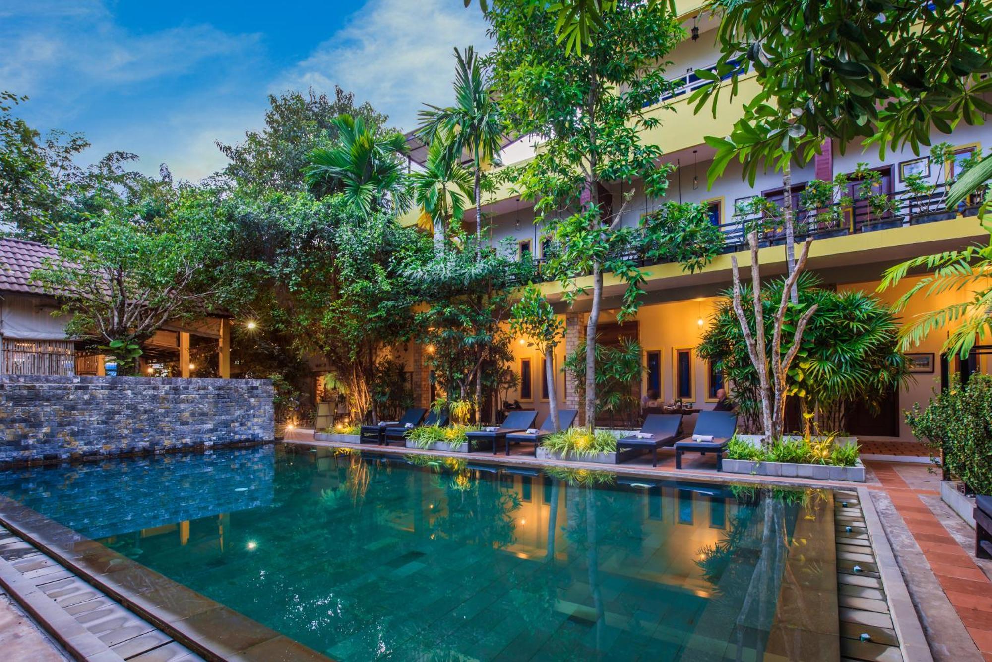 Samnak Lounge Hotel Siem Reap Eksteriør billede